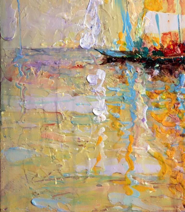 Original Impressionism Seascape Painting by Rakhmet Redzhepov