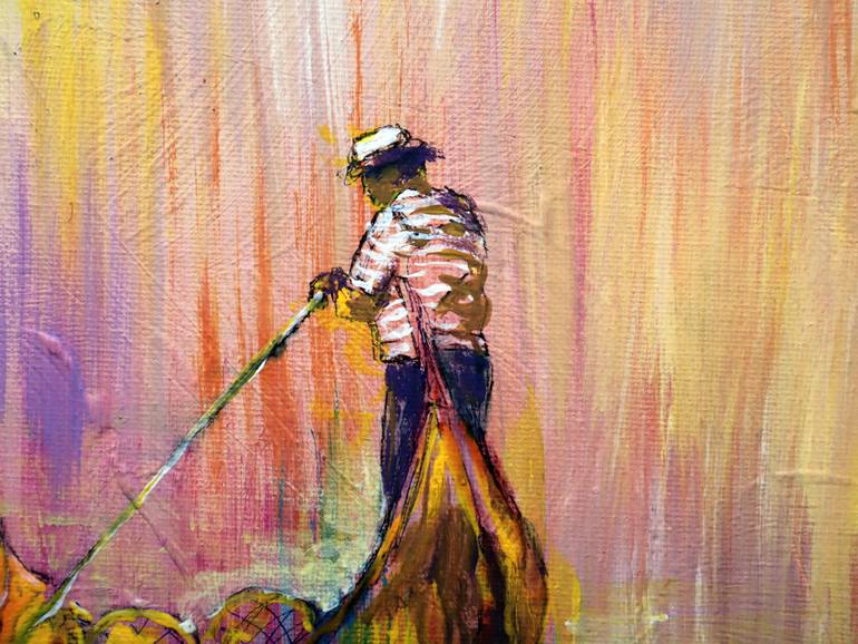 Original Impressionism Seascape Painting by Rakhmet Redzhepov