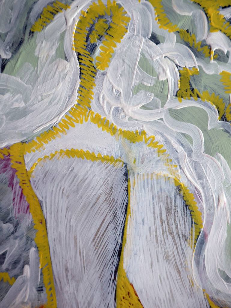 Original Expressionism Pop Culture/Celebrity Painting by Rakhmet Redzhepov