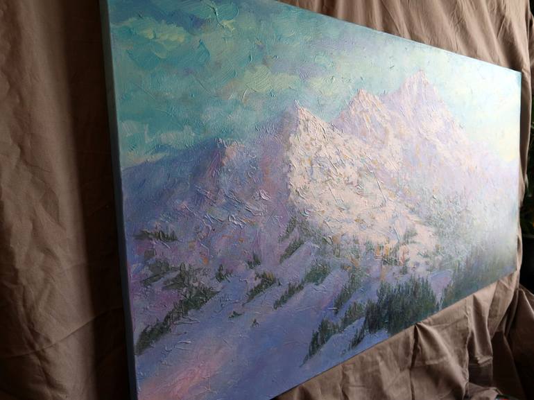 Original Expressionism Landscape Painting by Rakhmet Redzhepov