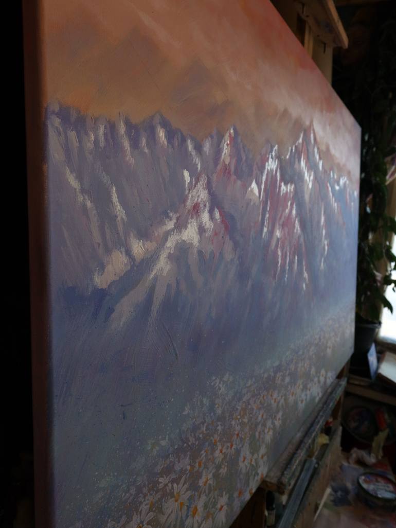 Original Expressionism Landscape Painting by Rakhmet Redzhepov
