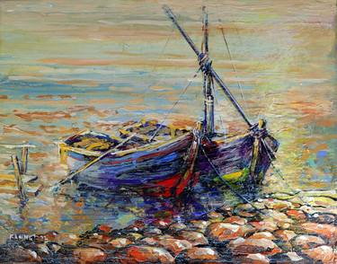 Original Seascape Paintings by Rakhmet Redzhepov