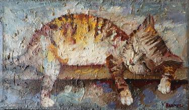 Original Impressionism Animal Paintings by Rakhmet Redzhepov