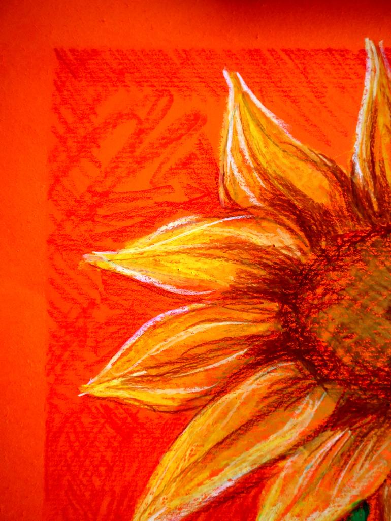 Original Impressionism Floral Painting by Rakhmet Redzhepov