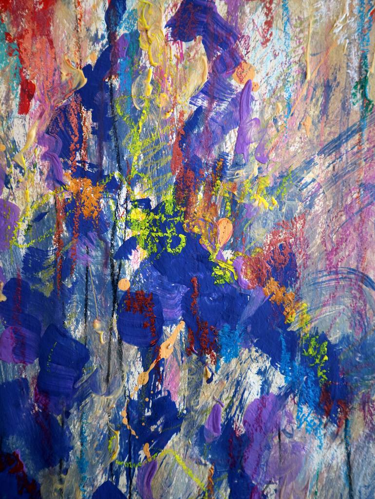 Original Impressionism Floral Painting by Rakhmet Redzhepov