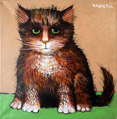 Original Expressionism Animal Paintings by Rakhmet Redzhepov