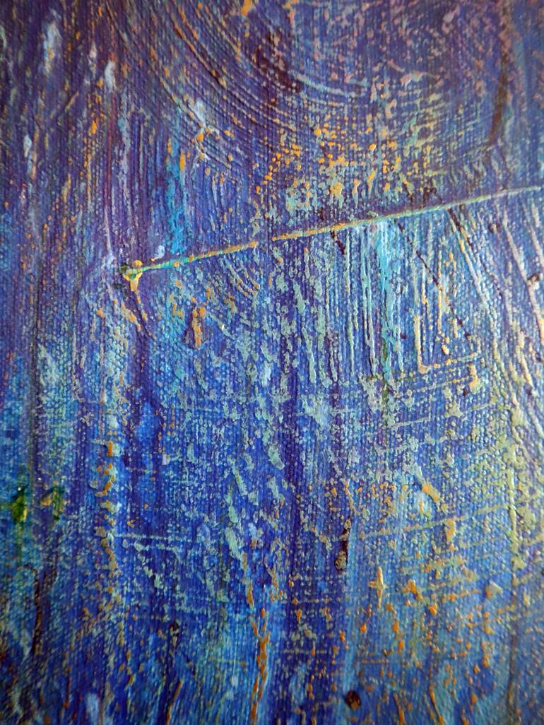 Original Abstract Expressionism Seascape Painting by Rakhmet Redzhepov