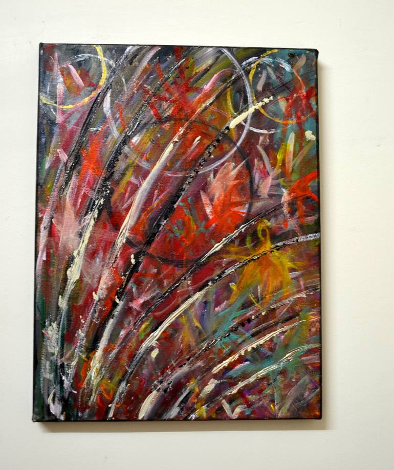 Original Modern Abstract Painting by Krithiga Bala