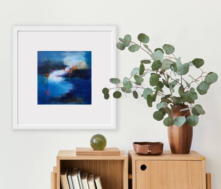 Original Abstract Seascape Painting by Narelle Callen