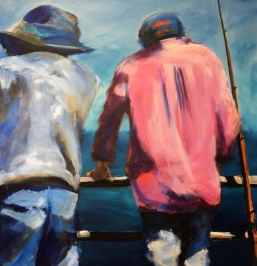 Original Figurative Seascape Paintings by Narelle Callen