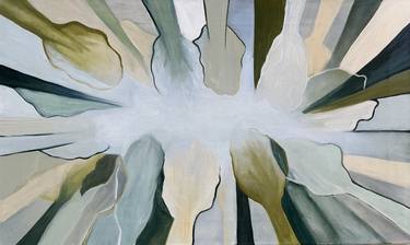 Original Abstract Tree Paintings by Kim Kivits