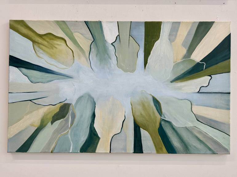 Original Abstract Tree Painting by Kim Kivits