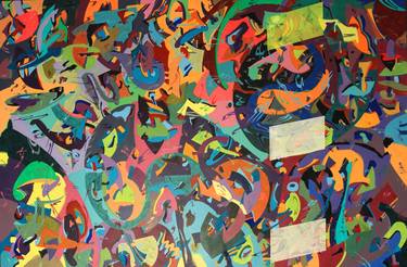 Original Abstract Paintings by Edi APOSTU