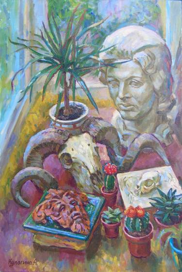 Original Fine Art Botanic Paintings by Анна Кулагина