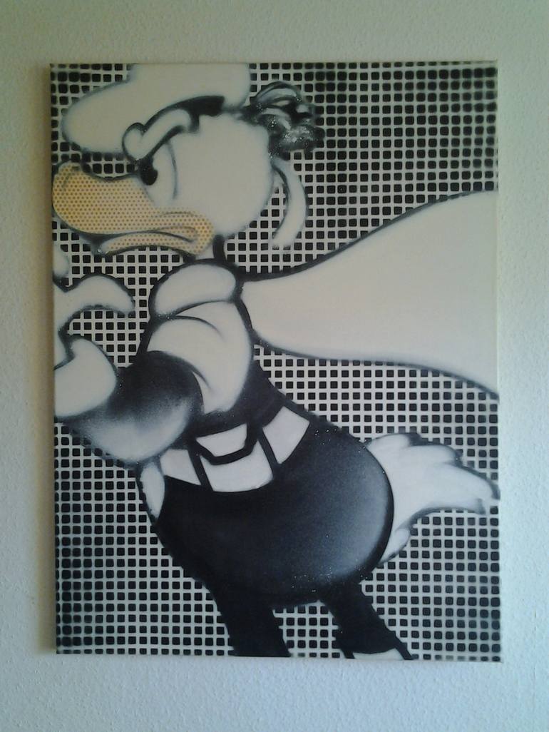 Original Graffiti Painting by Helge Steinmann BOMBER