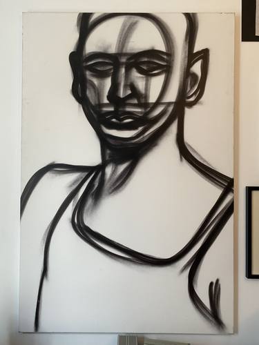 Original Contemporary People Paintings by Helge Steinmann Bomber