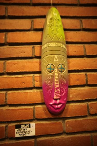 Original Symbolism Religion Sculpture by Helge Steinmann Bomber