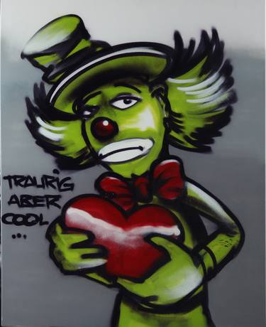 Original Street Art Graffiti Paintings by Helge Steinmann BOMBER