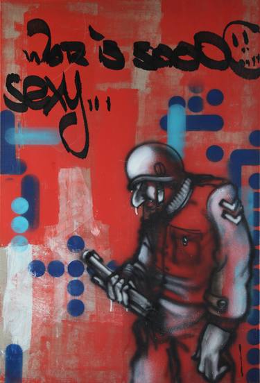 Original Graffiti Paintings by Helge Steinmann BOMBER