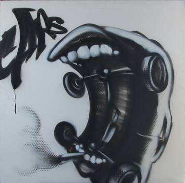 Original Graffiti Paintings by Helge Steinmann BOMBER