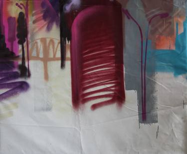 Print of Abstract Graffiti Paintings by Helge Steinmann BOMBER