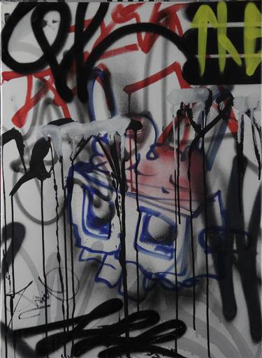 Original Graffiti Paintings by Helge Steinmann BOMBER