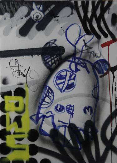 Original Graffiti Paintings by Helge Steinmann BOMBER