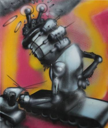 Print of Graffiti Paintings by Helge Steinmann BOMBER