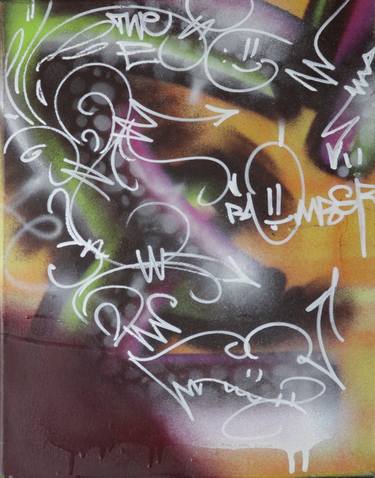 Print of Abstract Graffiti Paintings by Helge Steinmann BOMBER