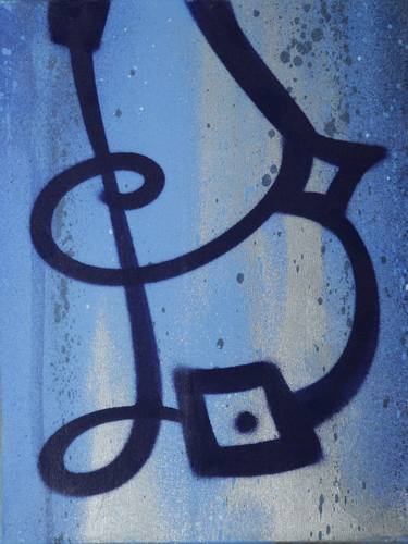 Original Conceptual Graffiti Paintings by Helge Steinmann BOMBER