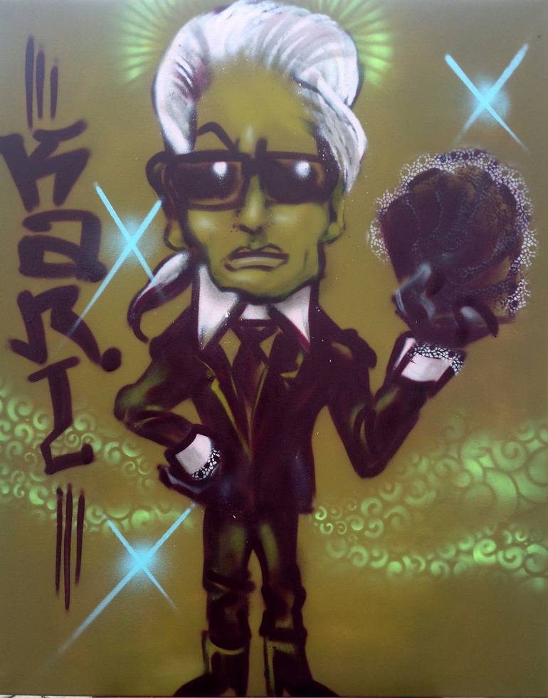 Karl the great Painting by Helge Steinmann BOMBER Saatchi Art