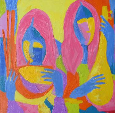 Print of Figurative Music Paintings by Sonal Panse