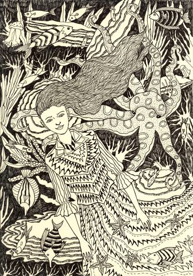 Print of Fantasy Drawings by Sonal Panse