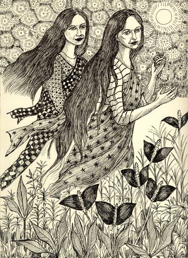 Print of Figurative Fantasy Drawings by Sonal Panse