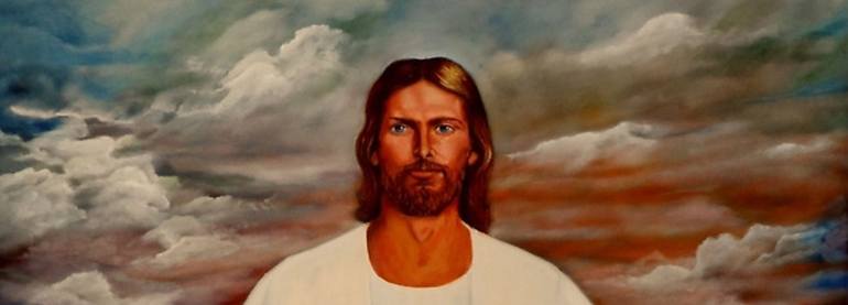 Original Realism Religion Painting by Manuel Sanchez
