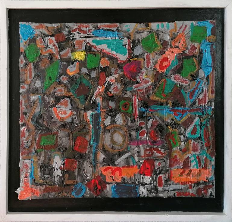 Original Abstract Painting by Javier Sirera Serrano