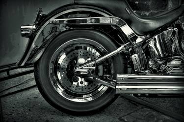 Print of Art Deco Motorcycle Photography by Jeff Watts
