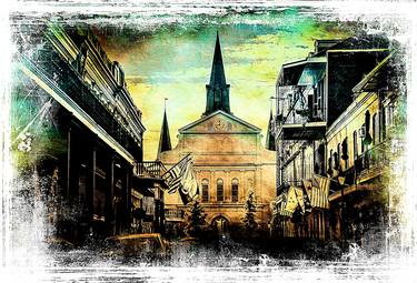 Saint Louis Cathedral Abstract - Limited Edition 2 of 10 thumb