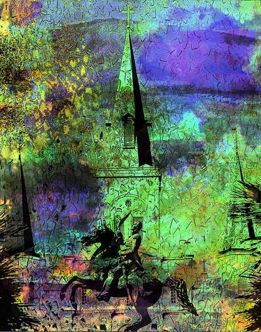 Jackson Square Abstract - Limited Edition 2 of 10 thumb