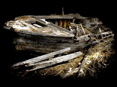 Original Abstract Expressionism Boat Photography by Jeff Watts