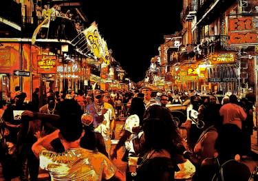 Rue Bourbon Abstract - Limited Edition of 10 thumb