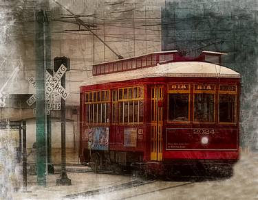 Street Car On Upper Canal - Limited Edition of 10 thumb