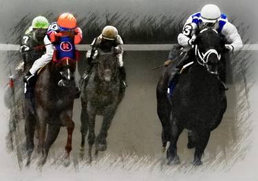 Leading The Way At Saratoga - Limited Edition of 10 thumb