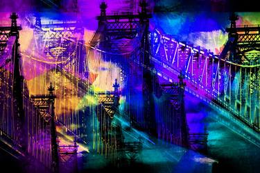 59th Street Bridge In Abstract - Limited Edition of 10 thumb