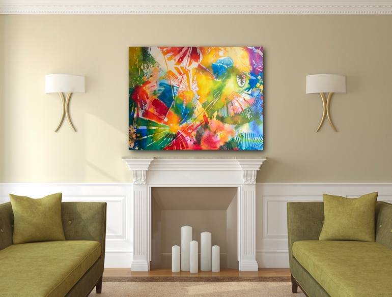 Original Modern Abstract Painting by Joanna Szumska