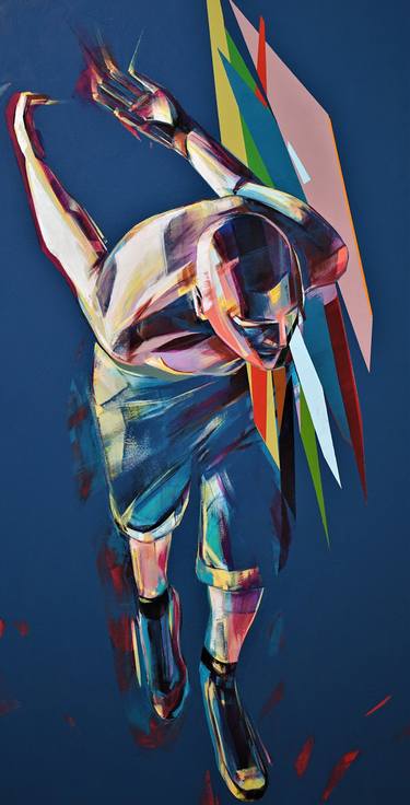Print of Abstract Expressionism Body Paintings by Ferney Caro