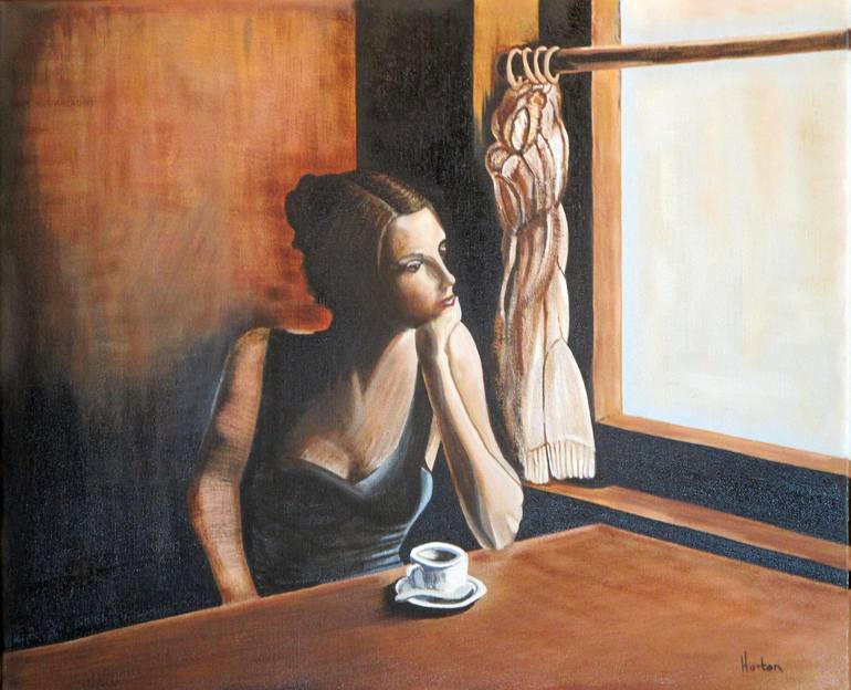 Print of Fine Art Love Painting by Terry Horton