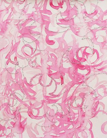Print of Abstract Floral Paintings by Kate O'Neill