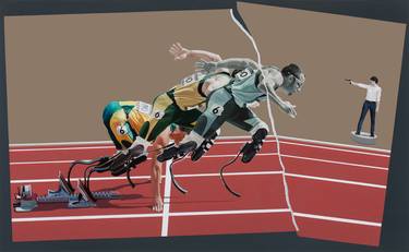 Print of Fine Art Sports Paintings by Hyeongdae Jeong