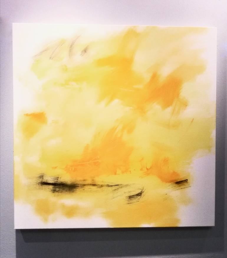 Original Abstract Expressionism Abstract Painting by Eric Baronsky